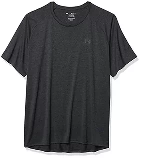 Koszulki męskie - Under Armour Koszulka UA TECH SS TEE 2.0 Czarna 1326413-001-02 - grafika 1