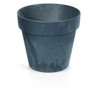 Donice - Doniczka Prosperplast Cube Beton Effect 17 Cm, Antracyt - miniaturka - grafika 1