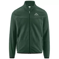 Kurtki męskie - Kappa Vaurion Slim Logo kurtka męska, Green Dk, S - miniaturka - grafika 1