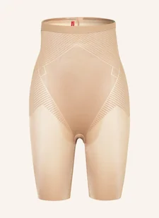 Spanx Szorty Modelujące Thinstincts 2.0 High-Waisted Mid-Thigh beige - Spodenki damskie - miniaturka - grafika 1
