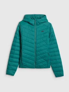 4F Kurtka z wypełnieniem syntetycznym damska - zielona XXL - Kurtki damskie 4F Kurtka z wypełnieniem syntetycznym damska - zielona XXL - Kurtki damskie - miniaturka - grafika 1