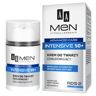 Oceanic Aa men advanced care intensive 50+ krem do twarzy odbudowujący 50 ml - Kosmetyki do pielęgnacji twarzy męskie - miniaturka - grafika 2