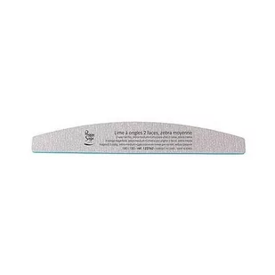 Peggy Sage 2-Way Nail File Zebra Medium Dwustronny pilnik do paznoki 180 180 Półksiężyc Zebra Peggy Sag - Pozostałe kosmetyki - miniaturka - grafika 1