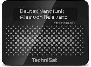 TechniSat CABLESTAR 100 Zegar Cyfrowy Czarny - Radia - miniaturka - grafika 1