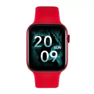 Smartwatch - Watchmark Wi12 Czerwony - miniaturka - grafika 1