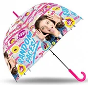 Parasole - SOY LUNA GŁĘBOKA PRZEŹROCZYSTA PARASOLKA DISNEY - miniaturka - grafika 1