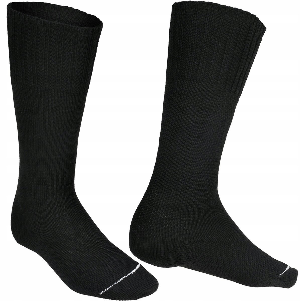 Skarpety Wełniane Wojskowe Trekkingowe Armii Holenderskiej - Czarne 41-42