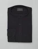 Koszule męskie - koszula limina 00409 długi rękaw czarny tailored fit - miniaturka - grafika 1