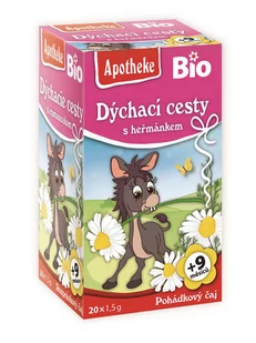 Apotheke Herbatka Bio dla dzieci na drogi oddechowe z rumiankiem - 20 saszetek - Woda - miniaturka - grafika 1