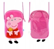 Akcesoria do słuchawek - Portfel z Etui Na Telefon - ŚWINKA PEPPA - 2w1 - miniaturka - grafika 1