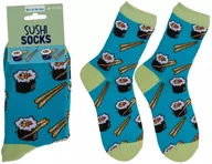 Skarpety termoaktywne - Skarpetki SUSHI - Wesoły Dodatek dla Miłośników Japońskiej Kuchni - rozmiar 36-42 - miniaturka - grafika 1