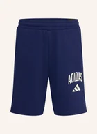 Spodenki damskie - Adidas Szorty Dresowe blau - miniaturka - grafika 1
