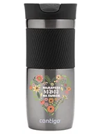 Kubki termiczne - Kubek termiczny Contigo Byron 470 ml - Najlepsza Mama - Stainless Steel - miniaturka - grafika 1