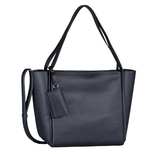 TOM TAILOR Amarea damska torba na ramię, zamek błyskawiczny, duża, niebieski, l, moda