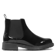 Botki damskie - Sztyblety Clarks Orinoco2 Lane 261636224 Czarny - miniaturka - grafika 1