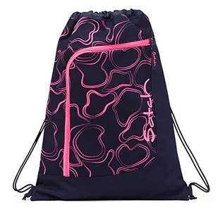 satch Worek sportowy 12 l, możliwość zamocowania na plecaku, kieszeń z zamkiem błyskawicznym, Pink Supreme - Pink, Einheitsgröße - Plecaki worki - miniaturka - grafika 1