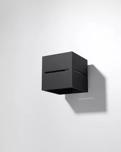 Sollux Lighting Kinkiet LOBO czarny DEEP SPACE - Lampy ścienne - miniaturka - grafika 1