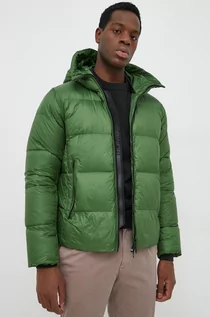 Kurtki męskie - Bomboogie kurtka puchowa męska kolor zielony zimowa - grafika 1