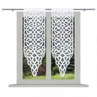 Firany - KIRA firana, panel, ekran, AŻUR rozm. 30x110cm - miniaturka - grafika 1