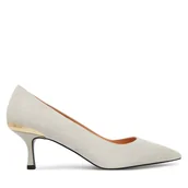 Czółenka - Czółenka LOVE MOSCHINO JA10326G1OJA0110 Écru - miniaturka - grafika 1