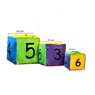 Akson Kostka edukacyjna - cyfry 10 cm KOSTKA_EDUKACYJNA_10 - Mapy i plansze edukacyjne - miniaturka - grafika 1