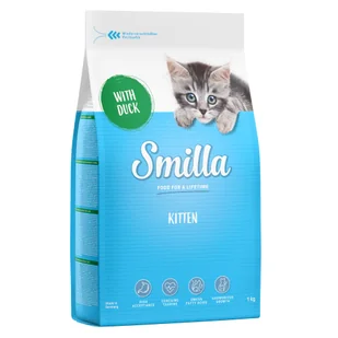 Smilla Kitten, kaczka - 1 kg - Sucha karma dla kotów - miniaturka - grafika 1