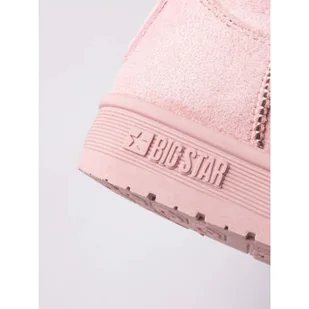 Buty śniegowce Big Star Emu Jr MM37 (kolor Różowy) - Śniegowce damskie - miniaturka - grafika 3