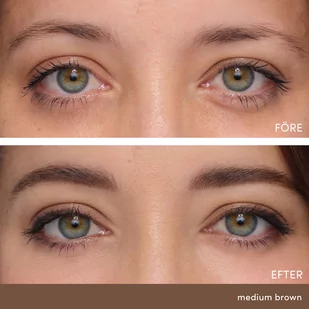 Jane Iredale Shaping Pencil - kredka ze szczoteczką do brwi Medium Brown - Akcesoria i kosmetyki do stylizacji brwi - miniaturka - grafika 3