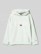 Swetry dla chłopców - Bluza z kapturem i wyhaftowanym logo model ‘VARSIRY’ - miniaturka - grafika 1