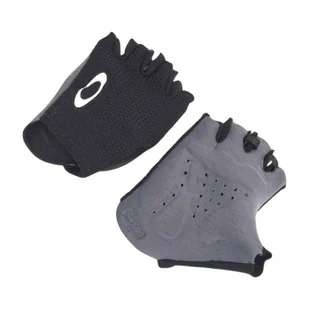 Rękawice rowerowe unisex Oakley ENDURANCE LITE ROAD SHORT czarne FOS901236-02E - Rękawiczki - miniaturka - grafika 1