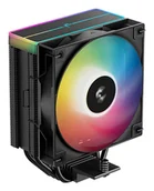 Chłodzenie procesora - DeepCool AG400 BK ARGB V2 Chipset Wentylator 12 cm Czarny 1 szt. - miniaturka - grafika 1