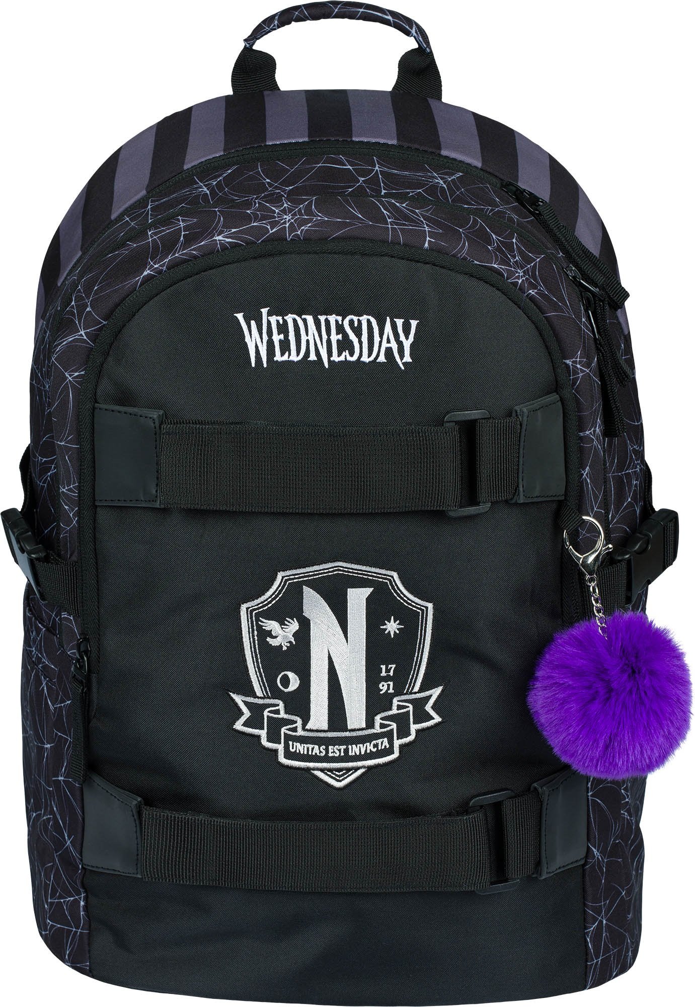 Baagl Plecak szkolny Skate Wednesday Nevermore
