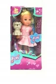 Lalki dla dziewczynek - Lalka Kelly Laleczki Z Pieskiem W Kolorowych Strojach Do Zabawy - miniaturka - grafika 1