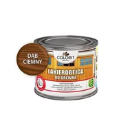 Farby i impregnaty do drewna - Lakierobejca do drewna Dąb Ciemny 0,375 l Colorit Drewno - miniaturka - grafika 1