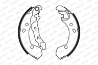 Szczęki hamulcowe - FERODO (FEDERAL-MOGUL) Zestaw szczęk hamulcowych (FEDERAL-MOGUL) FSB649 - miniaturka - grafika 1