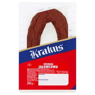 Kiełbasa Jałowcowa 200 G Krakus - Pasztet i przetwory mięsne - miniaturka - grafika 1