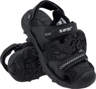Buty dla dziewczynek - Hi-Tec Sandały dziecięce Merfino T czarne rozmiar 37 - miniaturka - grafika 1