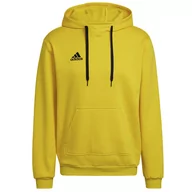 Piłka nożna - Adidas, Bluza ENTRADA 22 Hoody HI2140, S, żółty - miniaturka - grafika 1