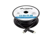 Kable - Lanberg KABEL HDMI M/M V2.1 30M 8K OPTYCZNY AOC CA-HDMI-30FB-0300-BK - miniaturka - grafika 1