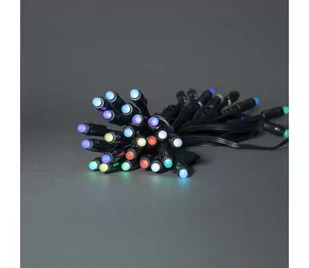 Nedis WIFILP01C48 - LED RGB Zewnętrzny łańcuch bożonarodzeniowy 48xLED 13,8m IP65 Wi-Fi Tuya - Oświetlenie świąteczne - miniaturka - grafika 1