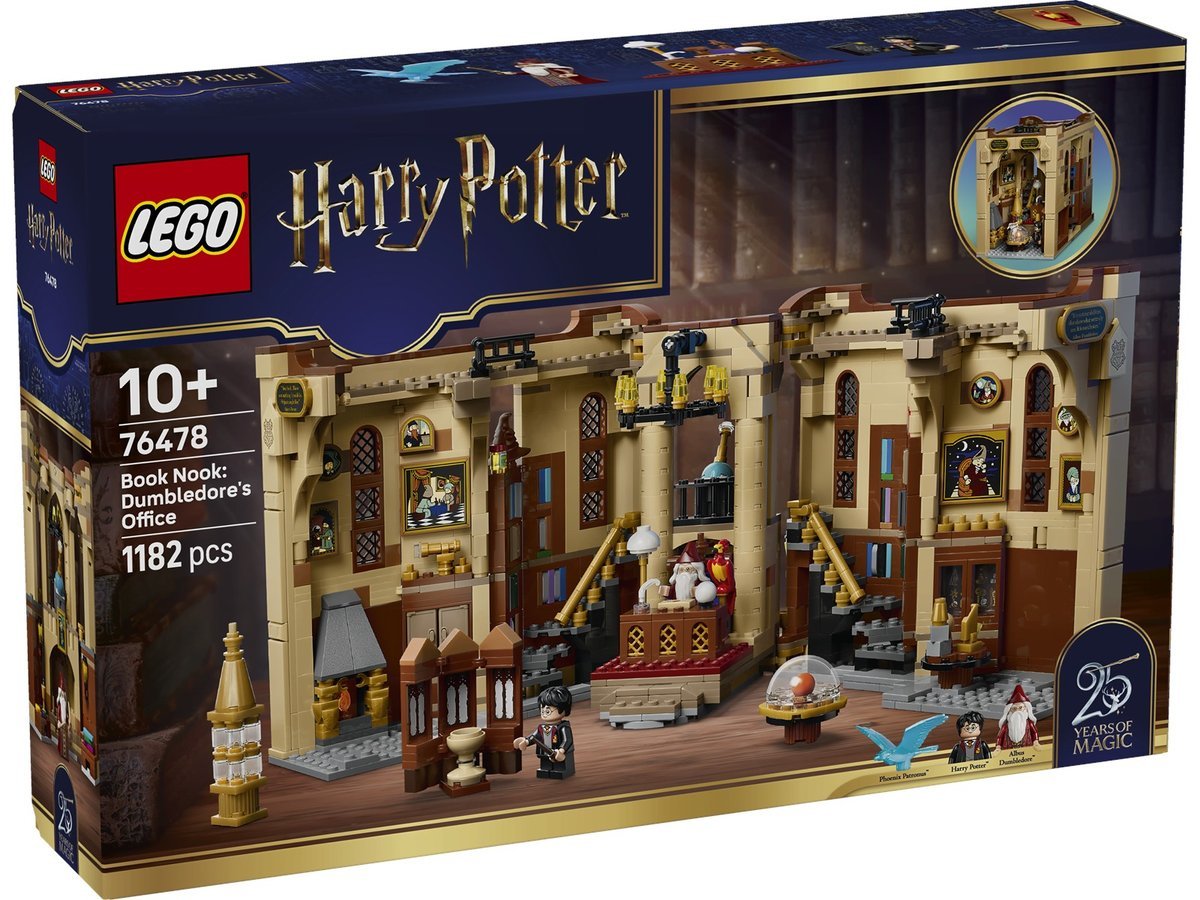 LEGO 76478 Harry Potter - Book nook: Gabinet Dumbledore’a