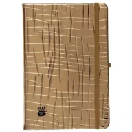 Kalendarze - Kalendarz pedagoga 2025/26 A5 tyg. Salsa złoty - miniaturka - grafika 1