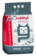Żwirek dla kotów - Bazyl Ag+ White 5l - miniaturka - grafika 1