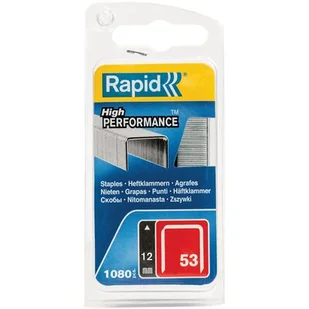 Rapid Zszywki galwanizowane 53/12 1080 szt. - Zszywki - miniaturka - grafika 1