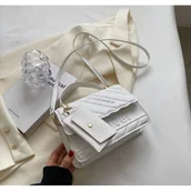 Meble modułowe i akcesoria - Elegancka Torebka Damska Na Ramię Kolekcja 2024 Krem T261 - miniaturka - grafika 1