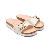 Klapki i japonki damskie - GIOSEPPO WALPOLE, japonki damskie, srebrne, rozmiar 38 EU, Srebrny, 38 EU - miniaturka - grafika 1