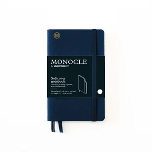 Notatnik Monocle by Leuchtturm1917 Pocket A6, Miękka Oprawa, Kropki, Granatowy - Notesy i bloczki - miniaturka - grafika 1