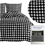 Pościel - Pościel 160x200 3 części satyna bawełniana AIDA komplet 2x poszewka - miniaturka - grafika 1