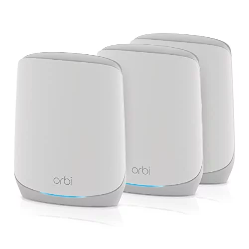 NETGEAR Orbi RBK763S Tri-band (2.4 GHz/5 GHz/5 GHz) Wi-Fi 6 (802.11ax) RBK763S-100EUS