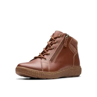 Clarks Damskie botki Caroline Park, Tan Combi, 6, Tan Combi, 3,5 UK - Botki damskie - miniaturka - grafika 1